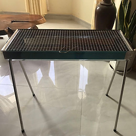 Lò nướng bằng than hình chữ nhật cao cấp
