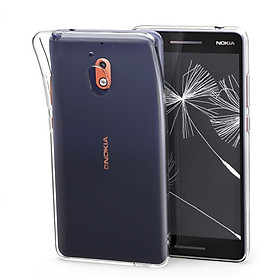 Ốp lưng dẻo cho Nokia 2.1 2018 hiệu Ultra Thin mỏng 0.6mm chống trầy - Hàng chính hãng 