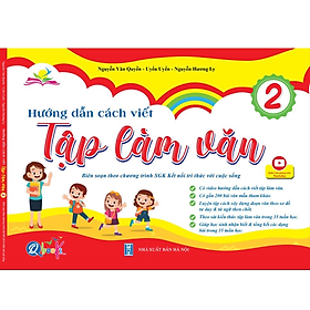 Sách - Hướng dẫn cách viết TẬP LÀM VĂN Lớp 2 - Kết nối tri thức với cuộc sống - Cả năm (1 cuốn) - BẢN QUYỀN