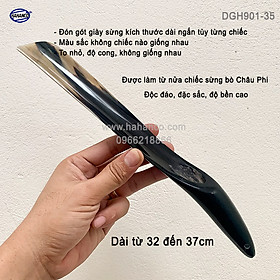 Dụng cụ Đón gót giày bằng sừng nguyên chiếc (Đủ kích cỡ) DGH901 - Đón gót giày mọi tư thế cho cả nam và nữ