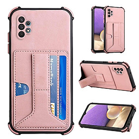 Ốp điện thoại TPU mềm có ngăn thẻ cho Samsung Galaxy A02 M02 A02s A03S A22 4G A32 5G