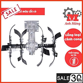 Mua Đầu xới đất lắp máy cắt cỏ  lồng loại cánh cong đa chức năng  tiện lợi khi dùng | sẵn hàng|
