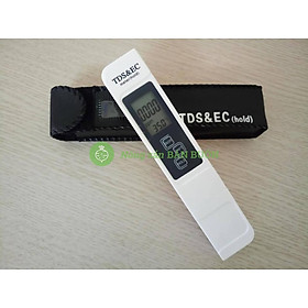 Mua Bút đo TDS & EC đo độ sạch  độ dẫn điện  nhiệt độ của nước và nồng độ dung dịch thủy canh (Bảo hành 3 tháng)