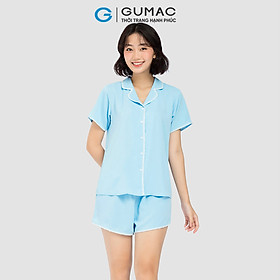 Set ngắn phối đăng ten thời trang GUMAC SC10061