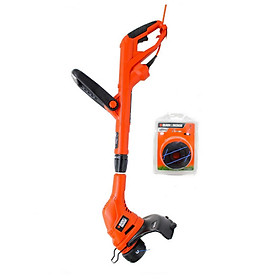 Combo Máy cắt cỏ cầm tay Black & Decker GL5530-B1 550W và Ổ cước máy cắt cỏ Black & Decker A6441-XJ