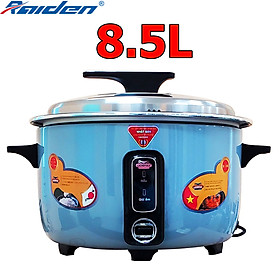 Mua Nồi cơm điện công nghiệp 8.5L Ladomax HA-7185 có vỉ inox chống nấu cơm cháy  dùng cho quán cơm  nhà xưởng  căn tin - Hàng chính hãng