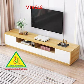 Kệ Tivi Hiện Đại cho phòng khách VTVG18 - Nội thất lắp ráp Viendong Adv