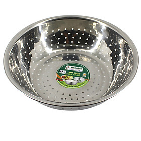 Mua Rổ lận inox 201 có chân đế đa năng dùng để vo gạo  đựng hoa quả Tithafac