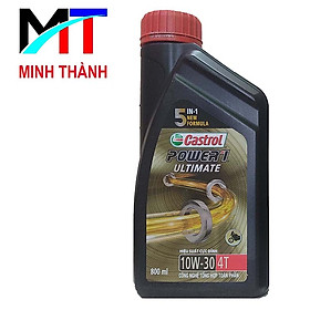 Dầu nhớt xe số castrol power 1 ultimate 4t 10w-30 800ml
