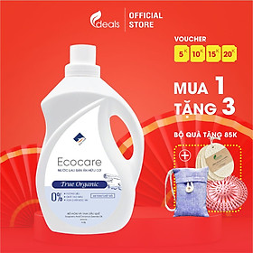 Xịt Lau Bàn Ăn từ Bồ Hòn Hữu Cơ ECOCARE - Chai 4000ml - Diệt khẩn, khử mùi, hiệu quả mọi bề mặt