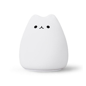 Mua Đèn ngủ mini silicon hình Mèo Cute cho phòng trẻ em  cảm ứng đổi màu cực đáng yêu Venado