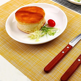 Mua Tấm Trải Bàn PVC Đan Sợi Gai Trơn Màu Chống Trượt Dành Cho Nhà Hàng PA9957