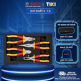Mua Bộ kềm cách điện VDE đa năng 4 món Bosch chất lượng chuẩn Đức