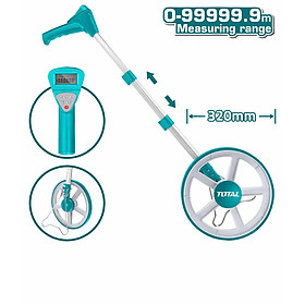 BÁNH XE THƯỚC ĐO CÓ KỸ THUẬT SỐ TOTAL TMT19923 - HÀNG CHÍNH HÃNG