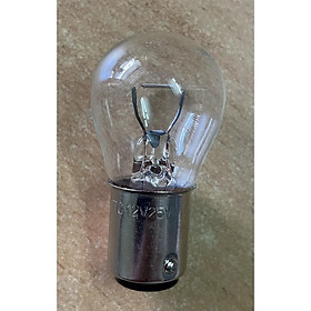 Mua Bóng đèn sợi đốt 2 tim B15 12V/24V 25W chống rung