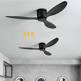 Mua Quạt Trần 355 decor QT9288T 3 cánh vỏ trắng - Hàng nhập khẩu