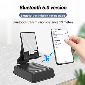 【COD】 L29 Mini Portable Wireless Bluetooth-compatible  Speaker Folding Phone Holder Bracket Compatible For Iphone Samsung Xiaomi