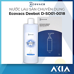 Nước lau sàn chuyên dụng cho Robot Ecovacs - Làm sạch vết bẩn