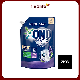 Nước giặt Omo matic cửa trước khử mùi thư thái túi 2kg - 3501219