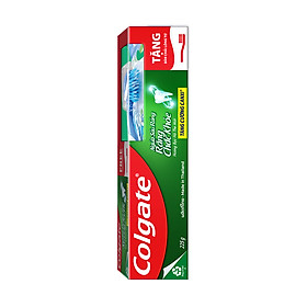 Kem đánh răng Colgate ngừa sâu răng tối đa 225g tặng bàn chải