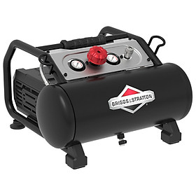 Máy nén khí không dầu hiệu B/S – BRIGGS & STRATTON USA bình chứa 10L công suất 1.8HP MODEL 0201081- Hàng chính hãng