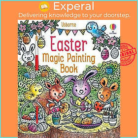 Sách - Easter Magic Painting Book by Abigail Wheatley,Elzbieta Jarzabek (UK edition, paperback)