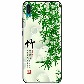 Ốp lưng dành cho Huawei Y7 Pro 2019 mẫu Thư Pháp Lá Tre