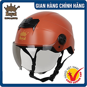 Mũ Bảo Hiểm 1 2 Royal Có Kính M158K - Hàng Chính Hãng, Bảo Hành 12 Tháng