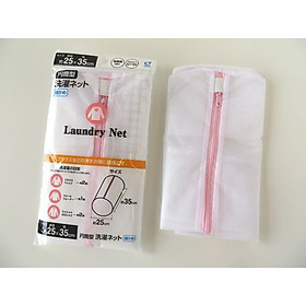 Túi lưới giặt quần áo dạng ống Okazaki cao cấp an toàn & bền dai - Hàng nội địa Nhật Bản