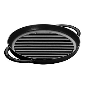 Chảo Gang Nướng Staub 26cm - Đỏ/Đen/Xám