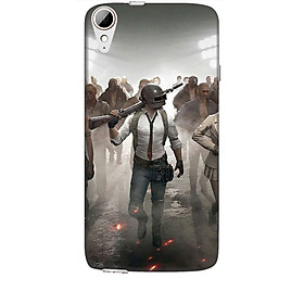 Ốp lưng dành cho điện thoại HTC 828 hình PUBG Mẫu 09