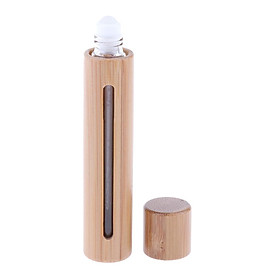 10ML Empty Roller Ball Bottle Case Holder Refillable Perfume Aroma Bottle