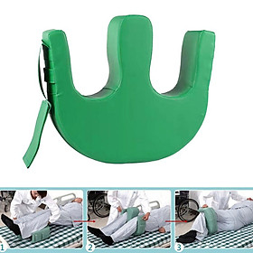 Bed Turn Over Cushion Turning Device U Pillow Nursing Tool PU Leather for Patient Elderly