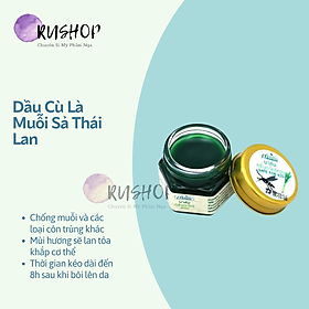 Dầu cù là muỗi sả Thái Lan