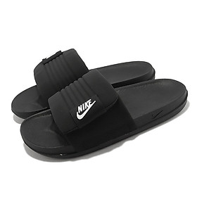 Dép thời trang nam NIKE OFFCOURT ADJUST SLIDE - BLACKWHITE-BLACK - 10 US