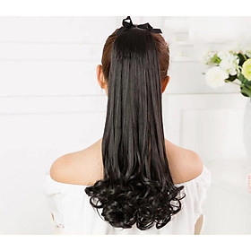 Tóc Giả Cột Xoăn Đuôi 58cm