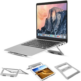 Giá Đỡ Để Bàn Dành Cho Laptop, Máy Tính Xách Tay Chất Liệu Hợp Kim Nhôm Cao Cấp Model HL001- Hàng Chính Hãng Tamayoko