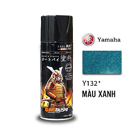 COMBO Sơn Samurai màu xanh Y132 gồm 4 chai đủ quy trình độ bền cao Lót Nền