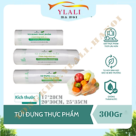 Mua Túi đựng thực phẩm  túi đựng thực phẩm tự hủy sinh học cuộn 300Gr 17*28cm