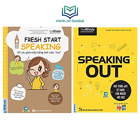 Download sách Combo Bộ 2 Cuốn Học Giao Tiếp Tiếng Anh Tuyệt Đỉnh: Fresh Start Speaking - 101 Câu Giao Tiếp Tiếng Anh Siêu Hot + Speaking Out - Nói Tiếng Anh Dễ Dàng Cho Người Mới Học – MinhAnBooks