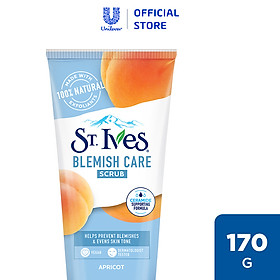 Sữa rửa mặt tẩy tế bào da chết ngừa mụn St.Ives 170g