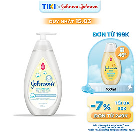 Sữa tắm gội toàn thân Johnson's Baby mềm mịn (500ml)