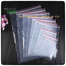 Mua Túi Zip chỉ đỏTúi ziper số dùng để đựng thuốc đựng thực phẩm   phụ kiện...siêu bền siêu kín