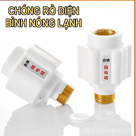 Bộ 2 van chống giật cho máy nóng lạnh thiết bị chống rò rỉ điện an toàn khi sử dụng 