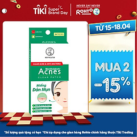 Miếng dán mụn Acnes Clear Patch (24 miếng)