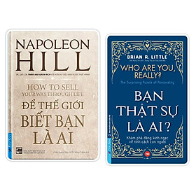Combo Để Thế Giới Biết Bạn Là Ai + Bạn Thật Sự Là Ai - Bản Quyền