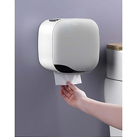 Hộp đựng giấy nhà vệ sinh đa năng dán tường