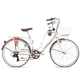 [FREESHIP] Xe Đạp Đường Phố Touring MOMENTUM iNeed Latte 26 Cho Nữ– Bánh 26 Inches – 2022 