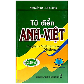 Sách - Từ Điển Anh - Việt 125000 Từ (HA)