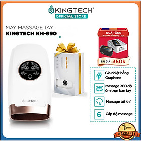 Máy Massage Tay Cao Cấp KingTech - Mát xa Trị Liệu Không Dây Tích Hợp Nhiệt